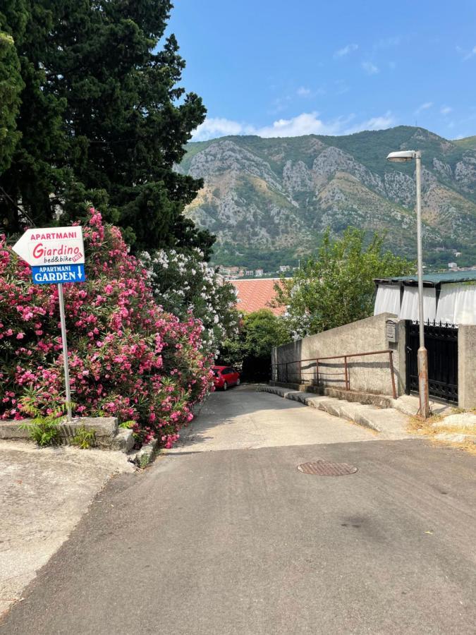 Apartment Garden Kotor Exteriör bild